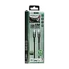 Кабель для зарядки та передачі даних Remax RC-009i Sury Series 2 18W Type C-Lightning 2A 1 м Black