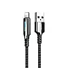 Кабель для зарядки та передачі даних Remax RC-123i Gonyu USB-Lightning 2.4A 1 м Black