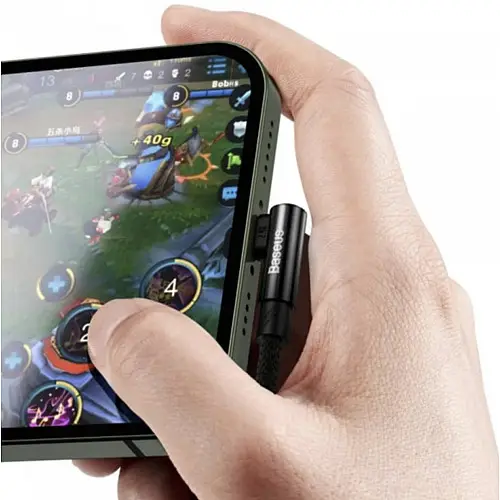 Кабель живлення BASEUS Lightning 1 м Чорний 458329049