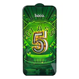 Захисне скло Hoco G12 5D Apple iPhone 14 Pro Max 25 шт Black (29059_2067744)