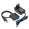 Перехідник з живленням для жорсткого диска No Brand Sata - USB 3.0 SSD HDD 2.5/3.5"