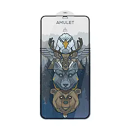 Захисне скло Amulet 2.5D HD Антистатичне Apple iPhone 16 Pro Max Чорне (37215_3610886)