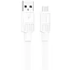 Дата кабель Hoco X84 Solid USB to MicroUSB 1 м Білий (76279)