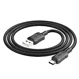 Дата кабель Hoco X94 Leader USB to Type-C 1 м Чорний (76282)