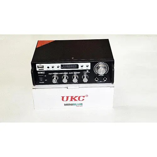 Усилитель звука Bluetooth радио UKC SN 555 BT Black (007544)