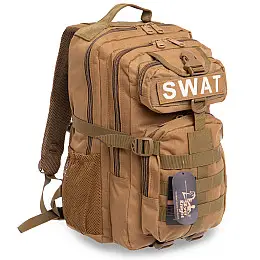 Рюкзак тактичний рейдовий SILVER KNIGHT SWAT-3P 35 літрів Хакі (PT0256)