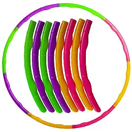 Обруч складной Хула Хуп Hula Hoop в цветной картонной коробке SP-Sport FI-154167