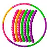 Обруч складной Хула Хуп Hula Hoop в цветной картонной коробке SP-Sport FI-154164