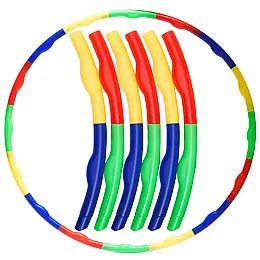 Обруч складной Хула Хуп Hula Hoop двухцветный SP-Sport FI-308