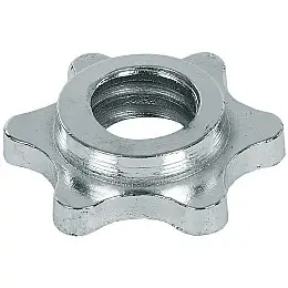 Замок для грифа гаечный SHUANG CAI SPORTS TA-8058-25 25мм Хром