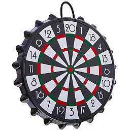 Мишень для игры в дартс магнитная с крышками BOTTLE CAP SP-Sport A003P