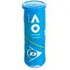 М'яч для великого тенісу DUNLOP AUSTRALIAN OPEN DL601354 3 шт Салатовий
