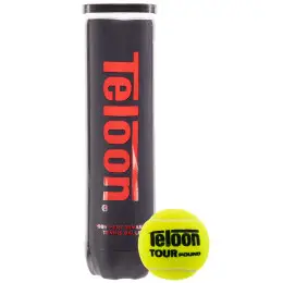 Мяч для большого тенниса TELOON POUND 4шт WZT828004 Салатовый