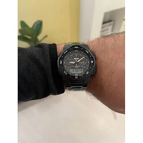 Мужські годинники Skmei 1370 Marshal Black Чорні