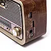Радіо ретро Knstar- 1183BT плеєр USB/sd/mp3/bluetooth FM/AM/SW з підсвіткою від батарейок і мережі