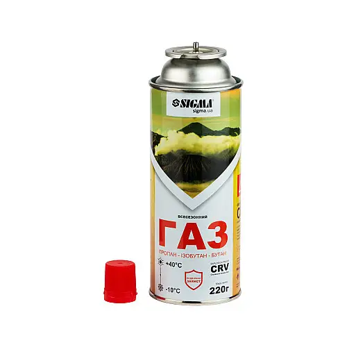 Балон газовий всесезонний SIGMA CRV 220 г