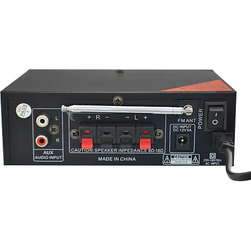 Усилювач звуку UKC SN-666BT Bluetooth+FM+SD+USB Караоке 2-канальний 2x300W (4_00582)