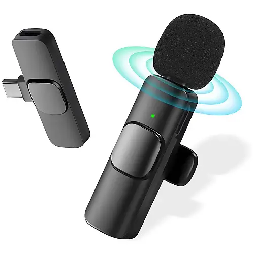 Беспроводной петличный Type-C микрофон Savetek P27 2.4 ГГц