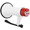 Громкоговоритель (рупор) UKC ER-55U 25W White-Red (3_00755)