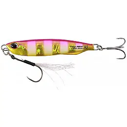 Пилькер DUO Drag Metal Cast Slim 82mm 60.0g Рожевий/жовтий (1013-34.37.91)
