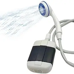 Аккумуляторний переносний душ RIAS Portable Outdoor Shower з помпою White