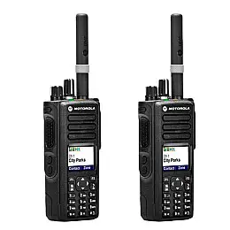 Радіостанція цифрова Motorola MotoTRBO DP4800e VHF AES-256 шифрування 2 штуки