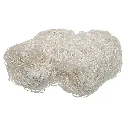 Сітка на ворота футбольні тренувальна вузлова STAR SN310H 7,5x2,5x1,48х2,5 м 2 шт Білий