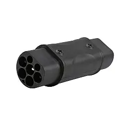Адаптер Перехідник Type 2 - Type GB-T Bluefield (Mennekes IEC 62196-2 – Type GB-T) Чорний (343050570)