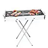 Складний мангал RIAS Barbecue 770T MD-008 80x30x78см
