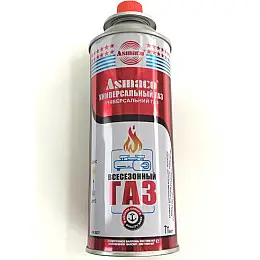 Газовий цанговий балон ASMACO всесезонний 220 г 28 шт