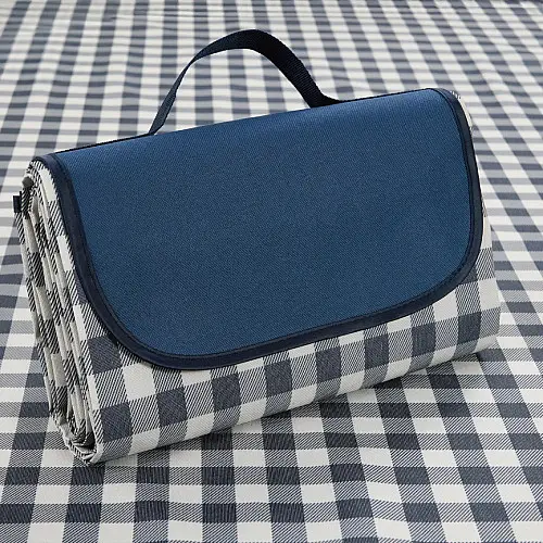 Складной туристический коврик-сумка RIAS 200х145 см Blue