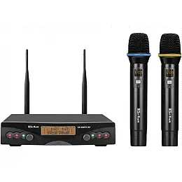Радиосистема Su-Kam UX-204FX база 2 радиомикрофона Black