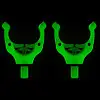 Держатель Toply 2024 для удочки Флуоресцентний зелений