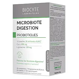Пищеварчі ферменти Biocyte Microbiote Digestion 20 Tabs (000023282)