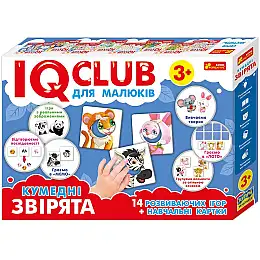 Учебные пазлы Ranok Creative Забавные зверьки. IQ-club для малышей (У) (13203008)
