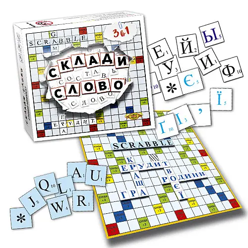 Игра Мастер "Составь слово. Эрудит (Scrabble)" (MKM0316)
