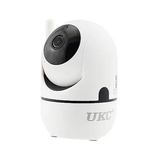 IP-камера бездротова розпізнавання облич UKC Y13G 110 х 70 х 70 мм Білий