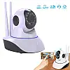 Беспроводная Веб камера Онлайн Видеоняня с наклоном и панорамированием WiFi Smart Net Camera Q6S с двумя антеннами Камера видеонаблюдения с микрофоном и обратной связью