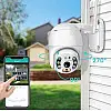 Вулична IP камера відеоспостереження UKC CAMERA CAD N3 WIFI IP 360/90 2.0 Мп поворотна з віддаленим доступом
