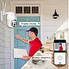 Вулична IP камера відеоспостереження UKC CAMERA CAD N3 WIFI IP 360/90 2.0 Мп поворотна з віддаленим доступом