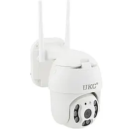 IP камера відеоспостереження вулична з WiFi UKC N3 6913, кольорова з режимом нічної зйомки, біла