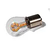 Світлодіодна лампа StarLight T25 18 діодів SMD 3030 12V 1.5W AMBER у скляній колбі
