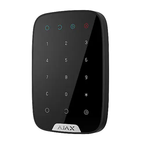 Бездротова сенсорна клавіатура Ajax KeyPad чорна