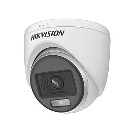 HD-TVI видеокамера 2 Мп Hikvision DS-2CE70DF0T-PF (2.8mm) ColorVu для системы видеонаблюдения
