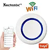 Wifi кнопка SOS для пожилых и больных людей для экстренного вызова помощи Nectronix SS01, приложение Tuya Smart (100797)