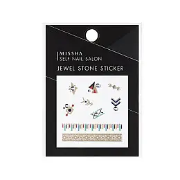 Стразы-наклейки для маникюра Missha Self Nail Salon Jewel Stone Sticker No.04/Gipsy 1 шт (8806185790437)