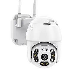 Камера відеоспостереження вулична No Brand CAMERA YCC365 Wi-Fi IP 2.0mp 7827 Білий