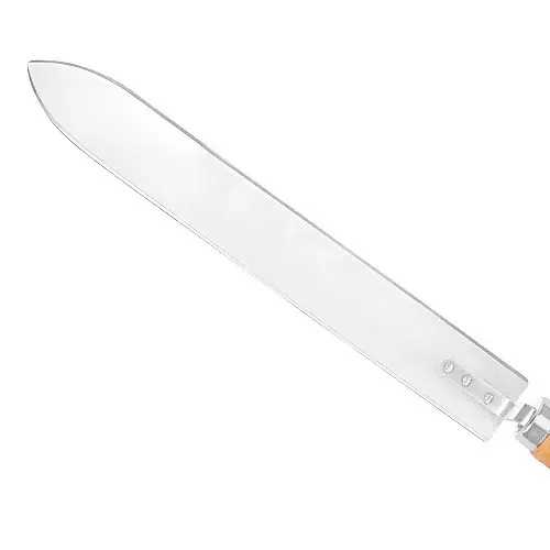 Ніж пасічний Lesko UT-022 з дерев'яною ручкою для різання вощини (10958-60457)