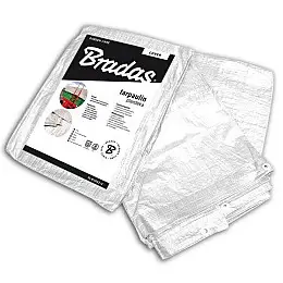Тент посилений WHITE 90 г/м² 3х4м Bradas