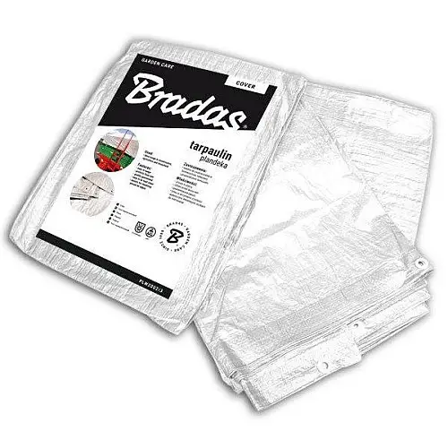 Тент посилений WHITE 90 г/м² 3х4м Bradas